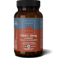 Terranova Complex Ferro Alto Assorbimento Integratore Sport 50 Capsule
