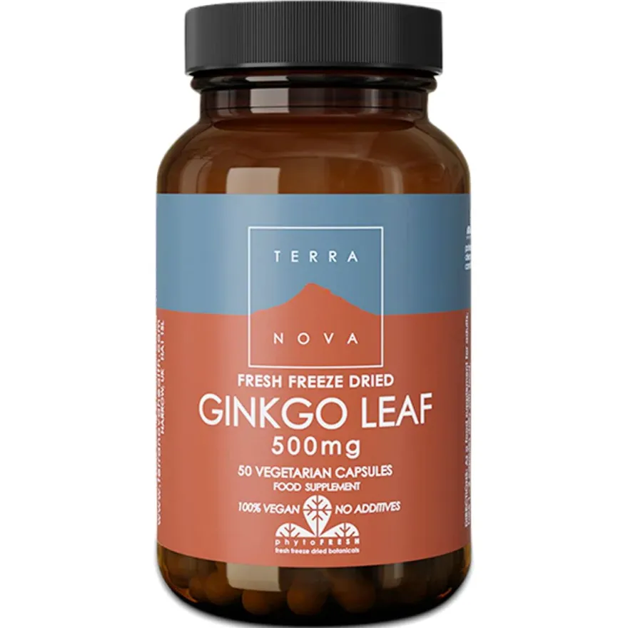 Terranova Foglie Ginkgo Integratore Memoria 50 Capsule