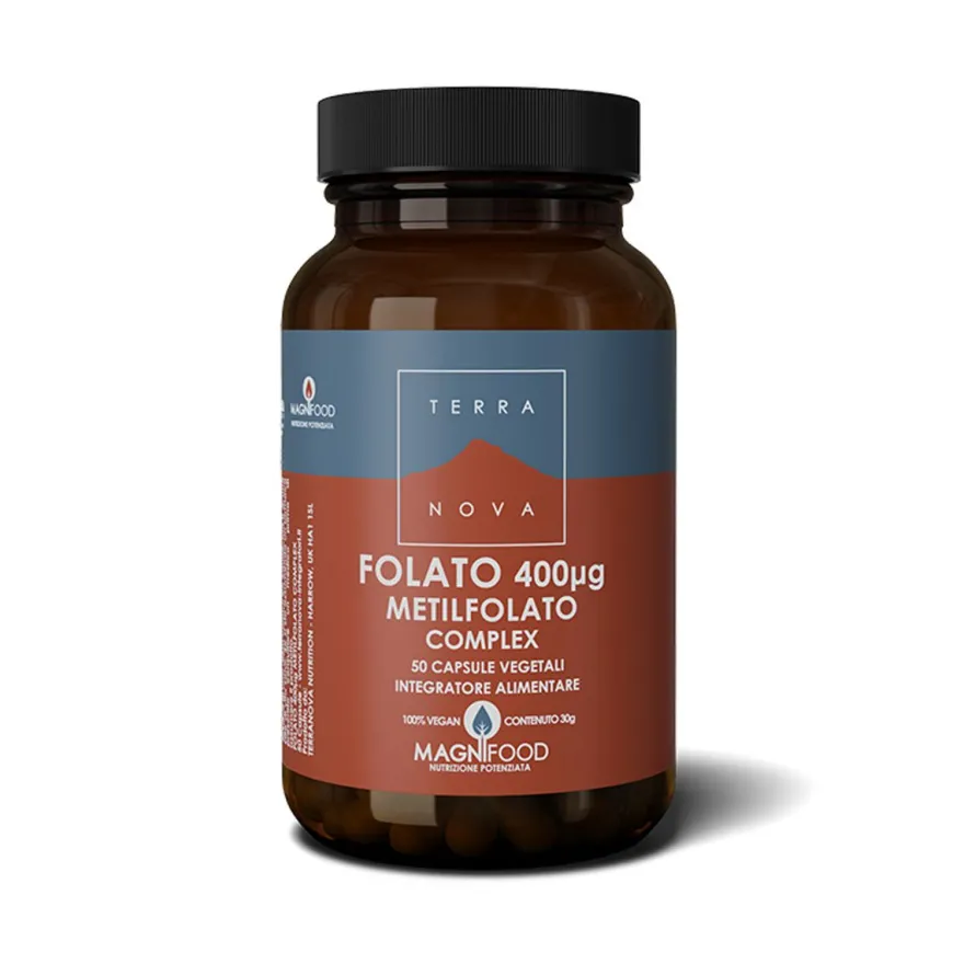 Terranova Folato Complex Integratore Gravidanza 50 Capsule