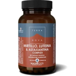 Terranova Mirtillo Luteina E Astaxantina Complex Integratore Vista 50 Capsule