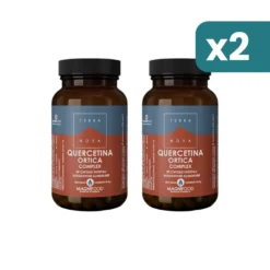 Terranova Quercetina Ortica Complex Integratore Multivitaminico 2 confezioni da 50 Capsule