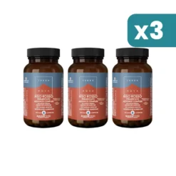 Terranova Riso Rosso Fermentato Advance Complex Integratore Microcircolo 3 confezioni da 50 Capsule