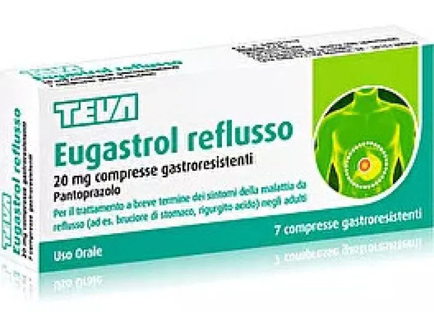 Teva Eugastrol Reflusso 20mg 7 Compresse Gastroresistenti