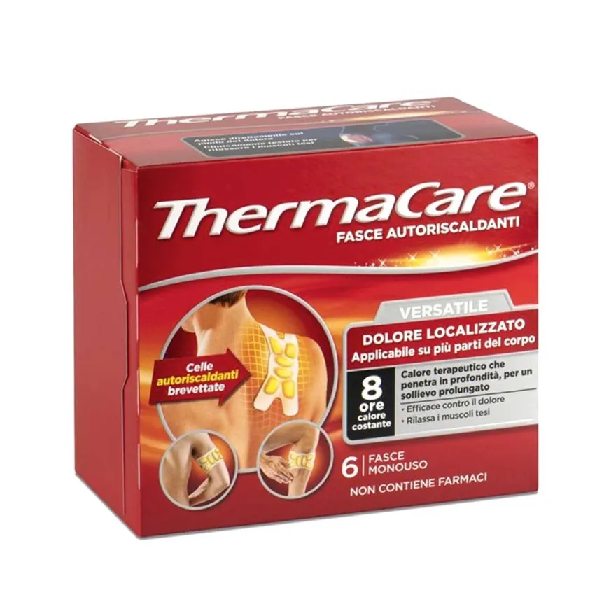 Thermacare Fascia Versatile Dolori Muscolari 6 Pezzi