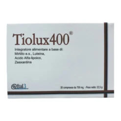 Tiolux 400 Integratore Benessere Vista 30 Compresse