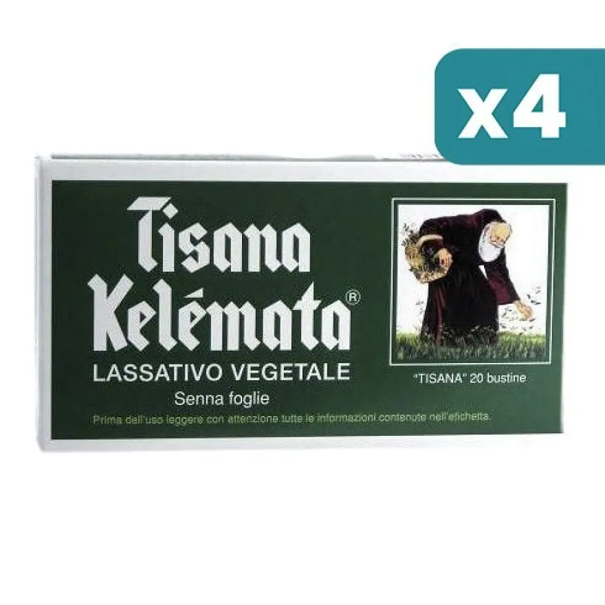 Tisana Kelemata 4 confezioni da 20 Bustine
