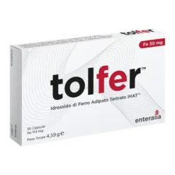 Tolfer 30mg Integratore Di Ferro 30 Capsule