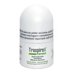 Traspirex Roll-on Antitraspirante Pelli Delicate 20ml