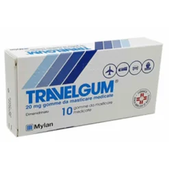 Travelgum 20mg Dimenidrinato Antinausea 10 Gomme