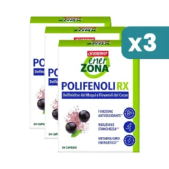 Tripacco 3x24 capsule Enerzona Polifenoli Rx integratore Antiossidante