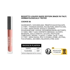 Trouss Milano Liquid Lipstick Rossetto Liquido 06 Cookie