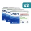 Unipril Colesterolo Integratore 3 confezioni da 30 Capsule