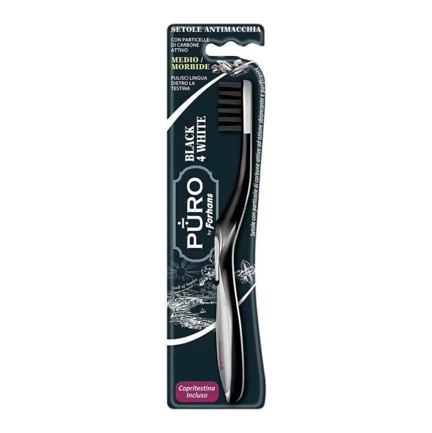 Uragme Spazzolino Antiplacca Con Carbone Attivo 1 Pezzo