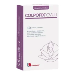 Uriach Colpofix Ovuli Trattamento Secchezza Vaginale 10 Pezzi