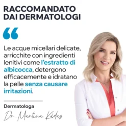 Uriage Acqua Micellare Termale Pelle Sensibile Viso Occhi Labbra Strucca Lenisce Deterge 250ml