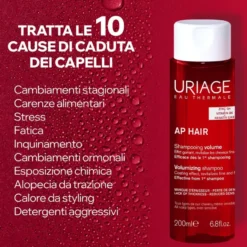 Uriage Ap Hair Shampoo Volumizzante 200ml