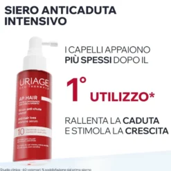 Uriage Ap Hair Siero Anticaduta Intensivo Capelli Alopecia Calvizia Uomo Donna Non Unge 100ml