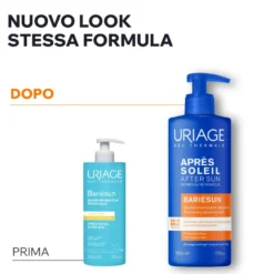 Uriage Bari&eacute;sun Balsamo Doposole Idratante Lenitivo Pelle Sensibile Viso Corpo Rinfreca 500ml