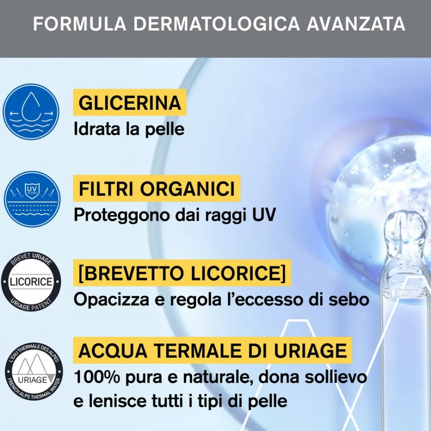 Uriage Bariesun Fluido Solare Opacizzante 50ml