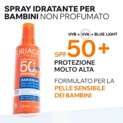 Uriage Bariesun Spray Bambini Protezione Solare Spf50+ 200ml