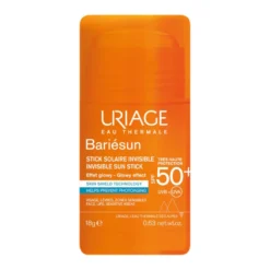 Uriage Bariesun Stick Solare Invisibile Spf50+ Viso Labbra Zone Sensibili Effetto Glow 18g