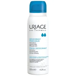 Uriage Deodorante Fresco Anti Traspirante Spray Pelle Sensibile Anti Odore Efficacia 24h 125ml