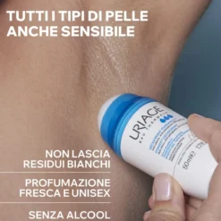 Uriage Deodorante Power3 Antitraspirante Roll On Anti Odore Sudorazione Intensa 3 confezioni da 50ml