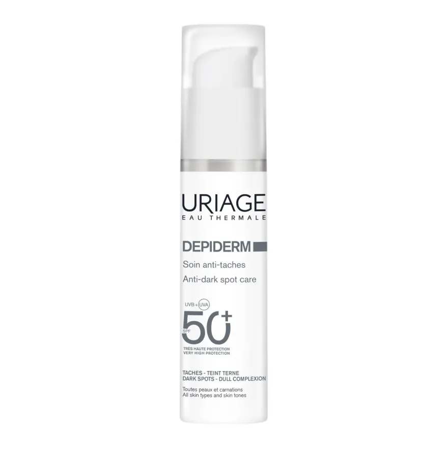 Uriage Depiderm Crema Giorno Anti Macchie Spf50+ Idratante E Protettiva Con Vitamina C 30ml