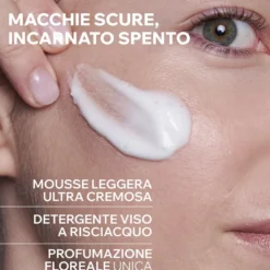 Uriage Depiderm Crema Mousse Detergente Illuminante Viso Anti Macchie Con Niacinamide 100ml