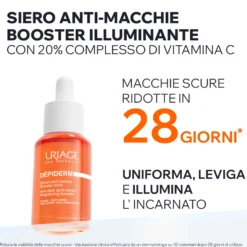 Uriage Depiderm Siero Anti Macchie Booster Illuminante 30ml