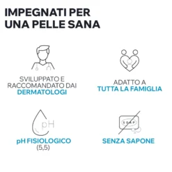 Uriage Derm Phy Gel Doccia Dermatologico Lenitivo E Protettivo Senza Sapone Pelle Sensibile 500ml