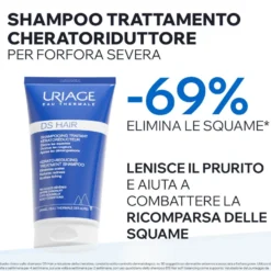 Uriage Ds Hair Shampoo Trattamento Cheratoriduttore 150ml