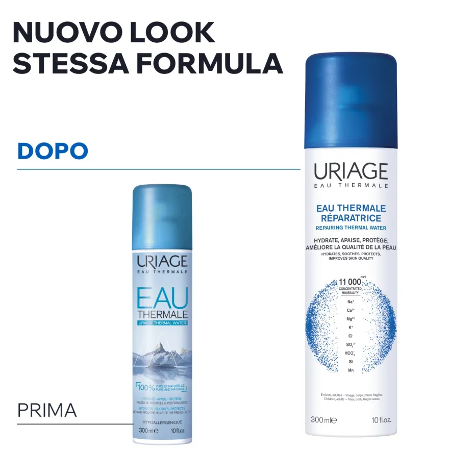 Uriage Eau Thermale Acqua Termale Riparatrice Spray Idratante Lenitivo Protettivo 300ml