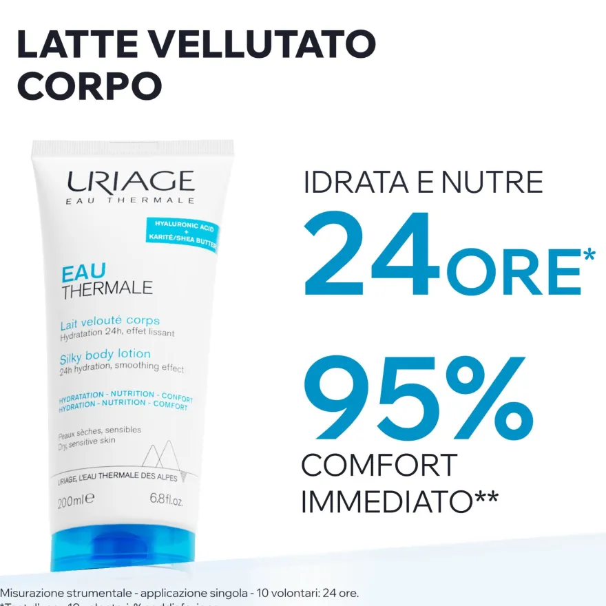 Uriage Eau Thermale Latte Vellutato Corpo 200ml