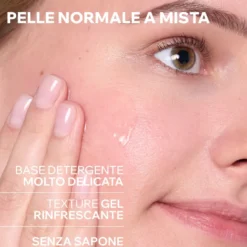 Uriage Gel Detergente Struccante Viso Fresco Per Pelle Sensibile Normale O Secca Purifica 150ml