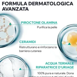 Uriage Hyseac Crema Detergente Lenitiva Per Viso E Corpo 150ml