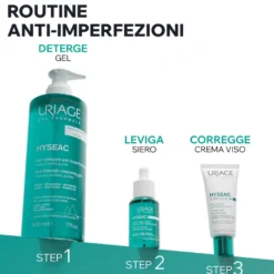 Uriage Hyseac Gel Detergente Anti-imperfezioni Per Viso E Corpo 500ml