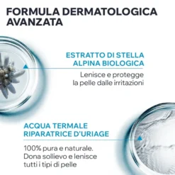 Uriage Latte Detergente E Struccante Tutti Tipi Di Pelle Anche Sensibile Viso Occhi Labbra 250ml