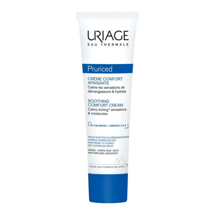 Uriage Pruriced Crema Anti Prurito Comfort Lenitiva Viso Corpo Bambini Adulti Orticaria 100ml