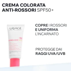 Uriage Roseliane Cc Creme Viso Spf50+ 40ml