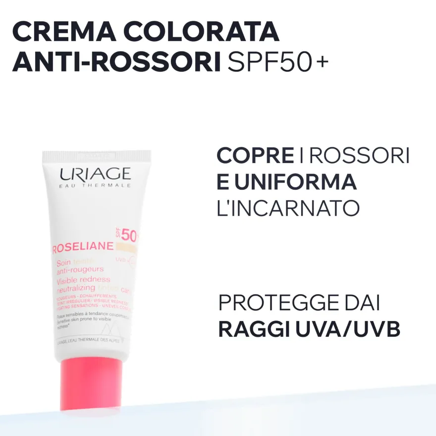 Uriage Roseliane Cc Creme Viso Spf50+ 40ml