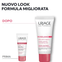 Uriage Roseliane crema anti-rossori pelle sensibile bipacco 2x40ml