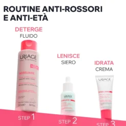Uriage Roseliane siero viso anti-rossorem pelle sensibile bipacco 2x30ml