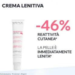 Uriage Tolederm Control Crema Leggera Lenitiva Viso Pelle Intollerante Secca Allergica Idrata 40ml