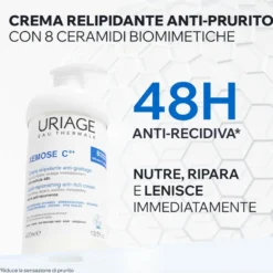 Uriage Xemose C8+ crema corpo antiprurito pelle atopica bipacco 2x400ml