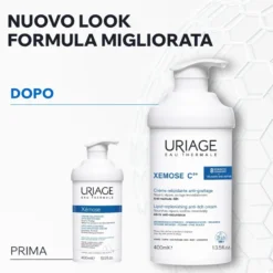 Uriage Xemose C8+ crema corpo antiprurito pelle atopica bipacco 2x400ml