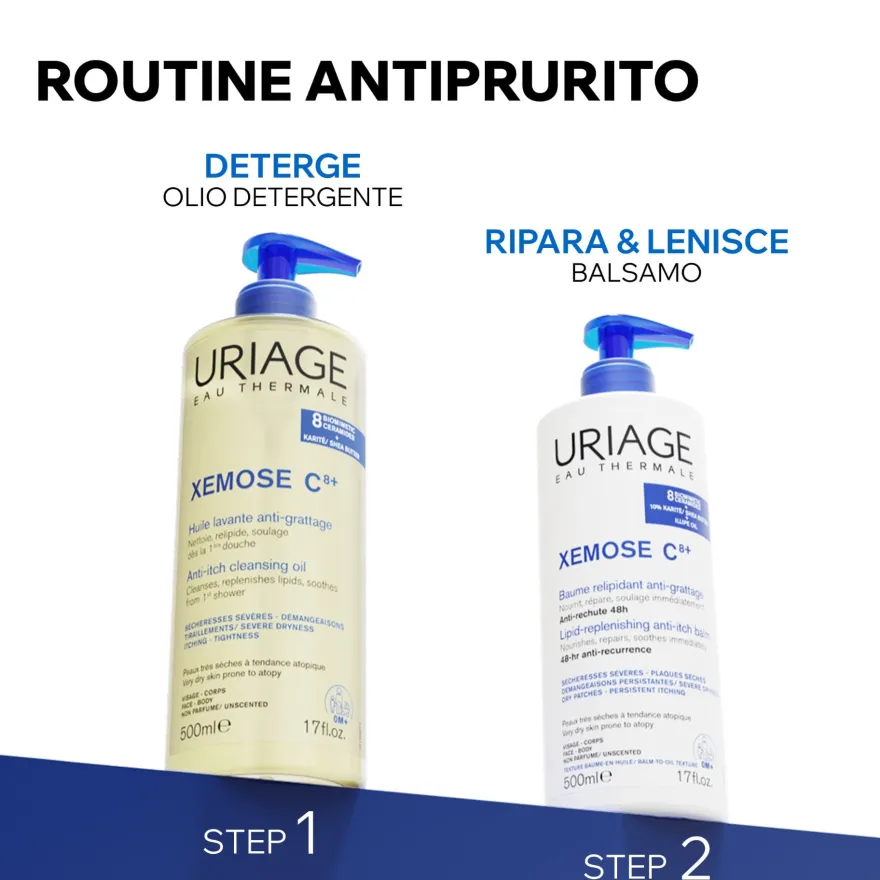 Uriage Xemose Olio Detergente Lenitivo 1l