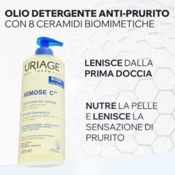 Uriage Xemose Olio Detergente Lenitivo 500ml