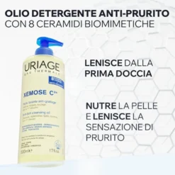 Uriage Xemose Olio Detergente lenitivo antiprurito bipacco 2x1l