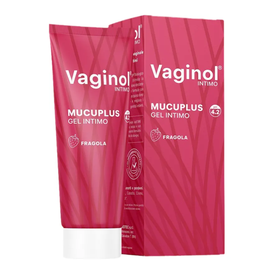 Vaginol Mucuplusgel Fragola 50ml Gel Intimo Idratante 50ml